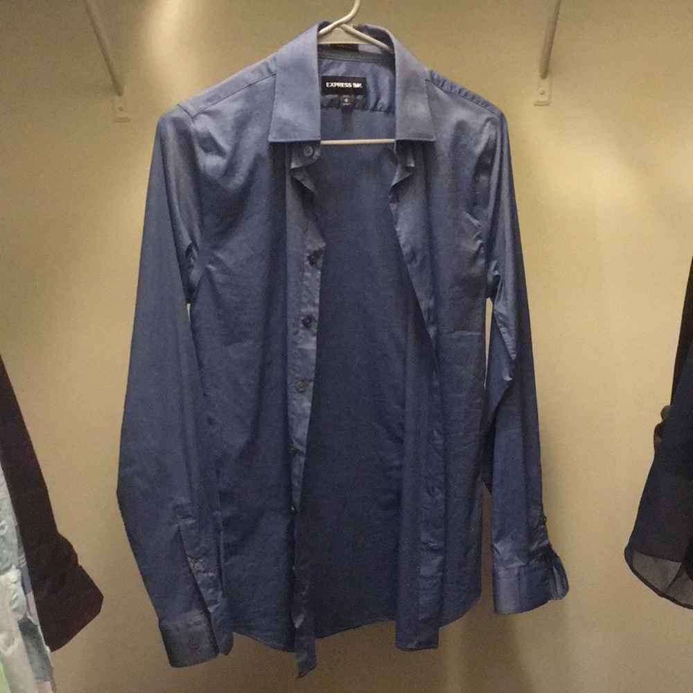Express 1MX Dress Shirt